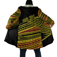 Personalised Tonga Ha apai High School Cloak Ngatu Fonulei Pattern - Polynesian Pride