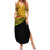 Personalised Tonga Ha apai High School Family Matching Summer Maxi Dress and Hawaiian Shirt Ngatu Fonulei Pattern