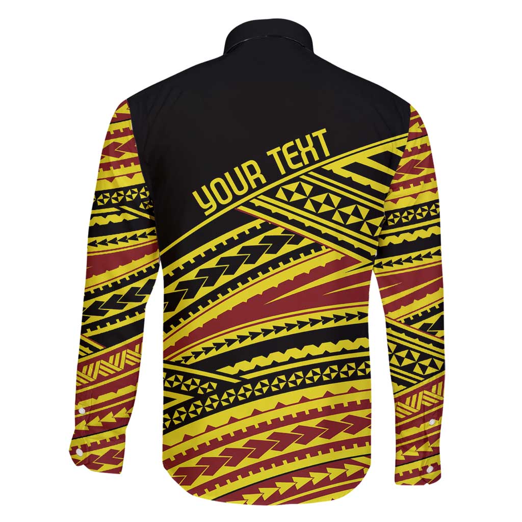 Personalised Tonga Ha apai High School Family Matching Tank Maxi Dress and Hawaiian Shirt Ngatu Fonulei Pattern