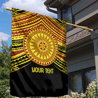 Personalised Tonga Ha apai High School Garden Flag Ngatu Fonulei Pattern