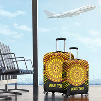 Personalised Tonga Ha apai High School Luggage Cover Ngatu Fonulei Pattern LT9 - Polynesian Pride