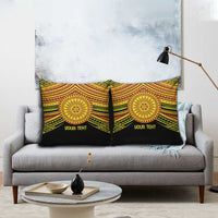 Personalised Tonga Ha apai High School Pillow Cover Ngatu Fonulei Pattern - Polynesian Pride