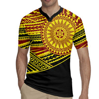Personalised Tonga Ha apai High School Rugby Jersey Ngatu Fonulei Pattern