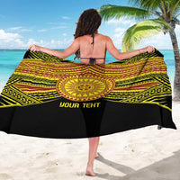 Personalised Tonga Ha apai High School Sarong Ngatu Fonulei Pattern