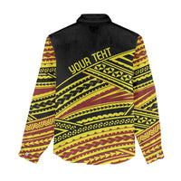 Personalised Tonga Ha apai High School Women Casual Shirt Ngatu Fonulei Pattern