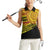 Personalised Tonga Ha apai High School Women Sleeveless Polo Shirt Ngatu Fonulei Pattern