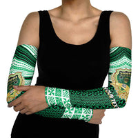 Personalised Tonga Saineha High School Arm Sleeves Polynesian Ngatu Tribal - Polynesian Pride