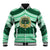 Personalised Tonga Saineha High School Baseball Jacket Polynesian Ngatu Tribal