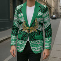 Personalised Tonga Saineha High School Blazer Polynesian Ngatu Tribal - Polynesian Pride