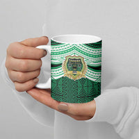 Personalised Tonga Saineha High School Ceramic Mug Polynesian Ngatu Tribal - Polynesian Pride