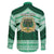 Personalised Tonga Saineha High School Family Matching Long Sleeve Bodycon Dress and Hawaiian Shirt Polynesian Ngatu Tribal