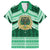 Personalised Tonga Saineha High School Family Matching Short Sleeve Bodycon Dress and Hawaiian Shirt Polynesian Ngatu Tribal