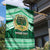 Personalised Tonga Saineha High School Garden Flag Polynesian Ngatu Tribal
