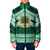 Personalised Tonga Saineha High School Padded Jacket Polynesian Ngatu Tribal - Polynesian Pride