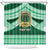 Personalised Tonga Saineha High School Shower Curtain Polynesian Ngatu Tribal