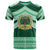 Personalised Tonga Saineha High School T Shirt Polynesian Ngatu Tribal
