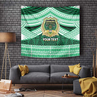 Personalised Tonga Saineha High School Tapestry Polynesian Ngatu Tribal