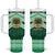 Personalised Tonga Saineha High School Tumbler With Handle Polynesian Ngatu Tribal