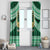 Personalised Tonga Saineha High School Window Curtain Polynesian Ngatu Tribal
