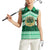 Personalised Tonga Saineha High School Women Sleeveless Polo Shirt Polynesian Ngatu Tribal