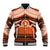 Personalised Tonga Tailulu College Baseball Jacket Polynesian Ngatu Tribal