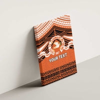 Personalised Tonga Tailulu College Canvas Wall Art Polynesian Ngatu Tribal LT9 - Polynesian Pride