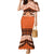 Personalised Tonga Tailulu College Family Matching Mermaid Dress and Hawaiian Shirt Polynesian Ngatu Tribal