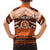 Personalised Tonga Tailulu College Family Matching Off The Shoulder Long Sleeve Dress and Hawaiian Shirt Polynesian Ngatu Tribal