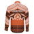 Personalised Tonga Tailulu College Family Matching Off The Shoulder Long Sleeve Dress and Hawaiian Shirt Polynesian Ngatu Tribal