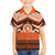 Personalised Tonga Tailulu College Family Matching Off The Shoulder Long Sleeve Dress and Hawaiian Shirt Polynesian Ngatu Tribal