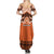 Personalised Tonga Tailulu College Family Matching Summer Maxi Dress and Hawaiian Shirt Polynesian Ngatu Tribal
