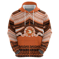 Personalised Tonga Tailulu College Hoodie Polynesian Ngatu Tribal