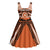 Personalised Tonga Tailulu College Midi Dress Polynesian Ngatu Tribal - Polynesian Pride