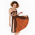 Personalised Tonga Tailulu College Midi Dress Polynesian Ngatu Tribal - Polynesian Pride