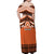 Personalised Tonga Tailulu College Off Shoulder Maxi Dress Polynesian Ngatu Tribal