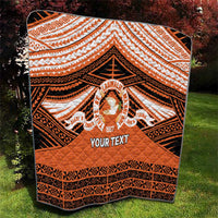 Personalised Tonga Tailulu College Quilt Polynesian Ngatu Tribal
