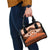 Personalised Tonga Tailulu College Shoulder Handbag Polynesian Ngatu Tribal