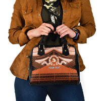 Personalised Tonga Tailulu College Shoulder Handbag Polynesian Ngatu Tribal LT9 - Polynesian Pride