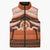 Personalised Tonga Tailulu College Sleeveless Puffer Jacket Polynesian Ngatu Tribal - Polynesian Pride