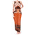 Personalised Tonga Tailulu College Tank Maxi Dress Polynesian Ngatu Tribal