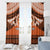 Personalised Tonga Tailulu College Window Curtain Polynesian Ngatu Tribal