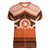 Personalised Tonga Tailulu College Women V-Neck T-Shirt Polynesian Ngatu Tribal