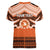 Personalised Tonga Tailulu College Women V-Neck T-Shirt Polynesian Ngatu Tribal