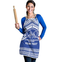 Personalised Tonga Taufa'ahau Pilolevu College Apron Polynesian Ngatu Tribal - Polynesian Pride