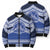 Personalised Tonga Taufa'ahau Pilolevu College Bomber Puffer Jacket Polynesian Ngatu Tribal - Polynesian Pride