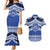 Personalised Tonga Taufa'ahau Pilolevu College Couples Matching Mermaid Dress and Hawaiian Shirt Polynesian Ngatu Tribal