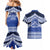 Personalised Tonga Taufa'ahau Pilolevu College Couples Matching Mermaid Dress and Hawaiian Shirt Polynesian Ngatu Tribal