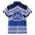 Personalised Tonga Taufa'ahau Pilolevu College Family Matching Off The Shoulder Long Sleeve Dress and Hawaiian Shirt Polynesian Ngatu Tribal