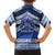 Personalised Tonga Taufa'ahau Pilolevu College Family Matching Short Sleeve Bodycon Dress and Hawaiian Shirt Polynesian Ngatu Tribal