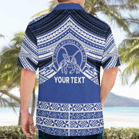 Personalised Tonga Taufa'ahau Pilolevu College Hawaiian Shirt Polynesian Ngatu Tribal